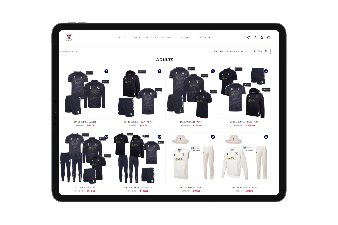Kit Bundles Available! - Rayleigh Cricket Club