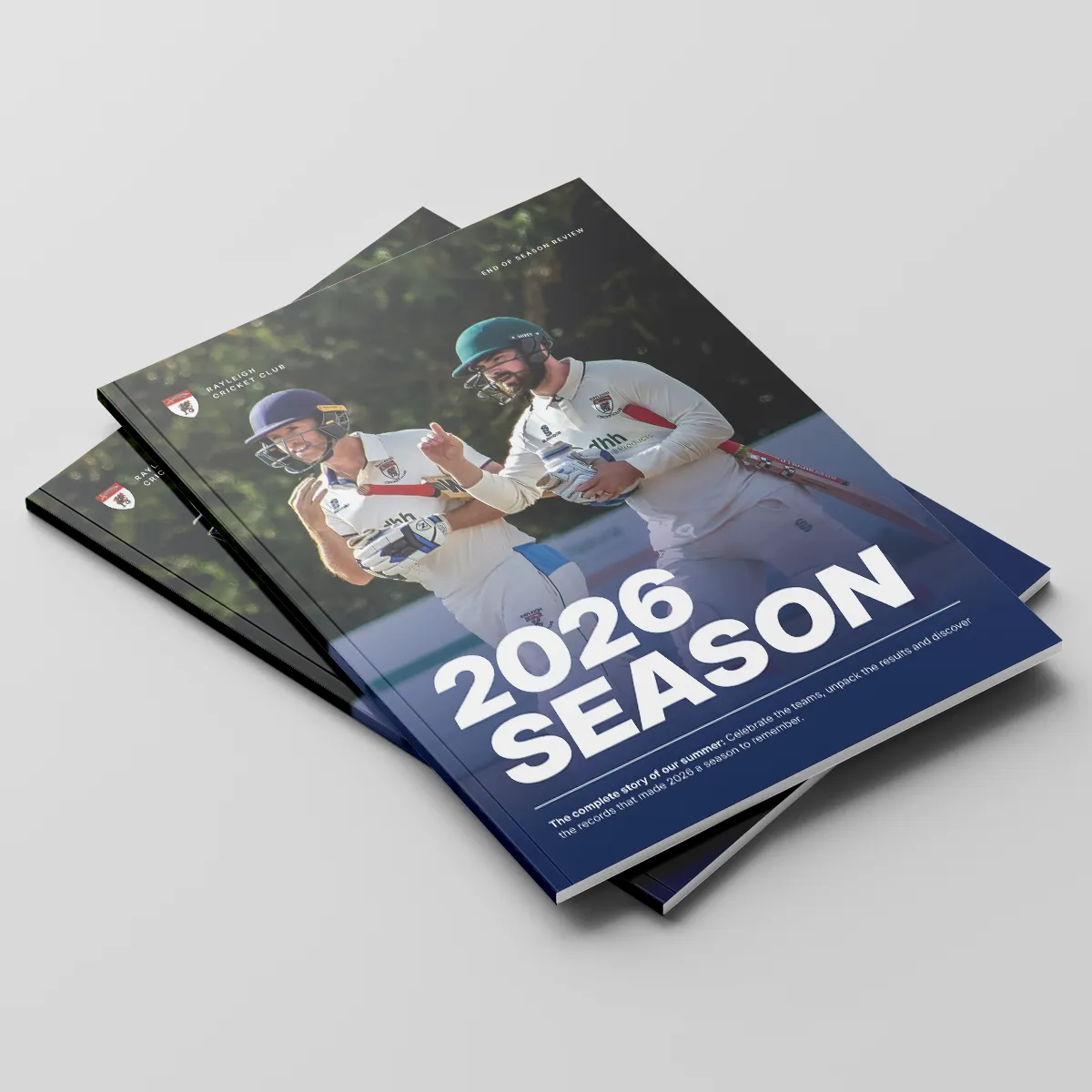 Rayleigh Cricket Club 2026 Season Review brochure