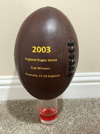 Rugby World Cup 2003 signed ball