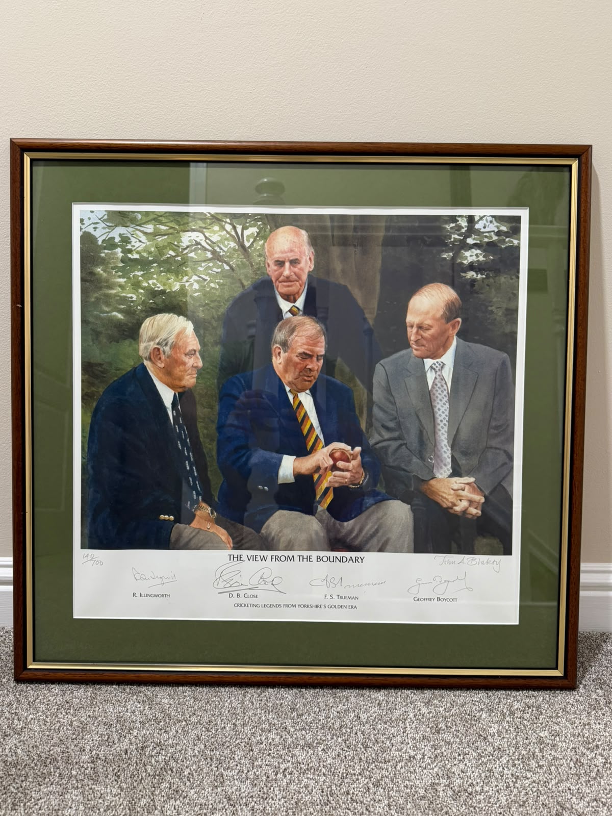 From The Boundary signed print
